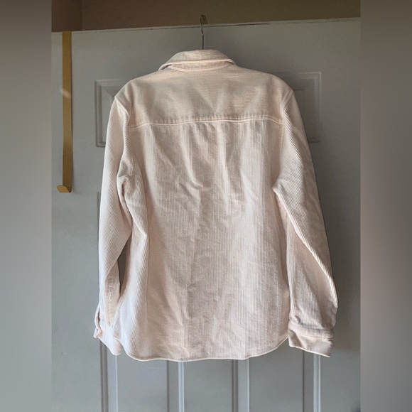 Reiss ivory Maldini corduroy button down over shirt size XL - Picture 3 of 3